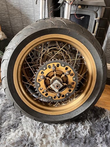Rear wheel rim yamaha 660x - rear,