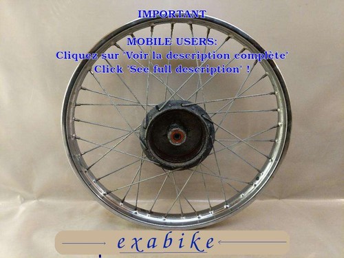 Front wheel for yamaha - wheel, xt