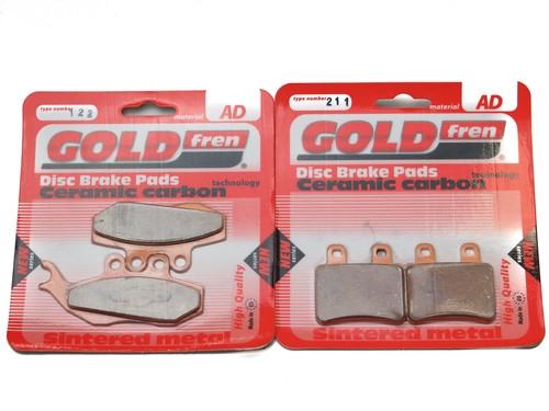 Brake pads front rear - pads,