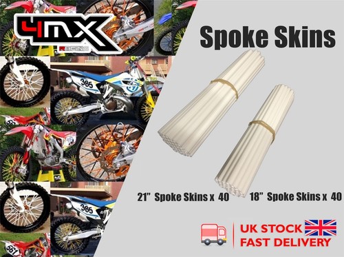 Wheel spoke protectors white - wheel,