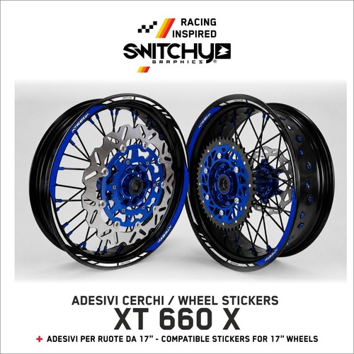 Yamaha 660 wheels decals - x,