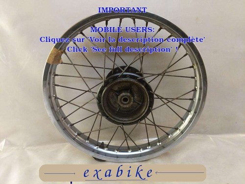 Rear wheel for - wheel,