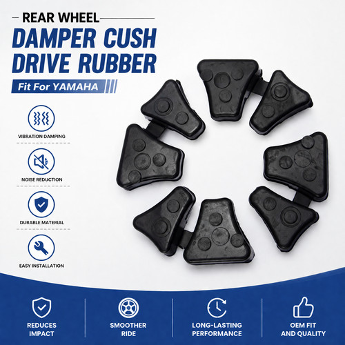 Rear wheel damper cush - rear,